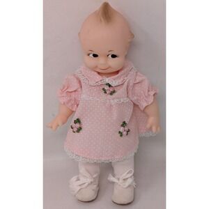 Vintage Jesco Kewpie Doll Floral Dress Shoes Cutepie 1980s 80s